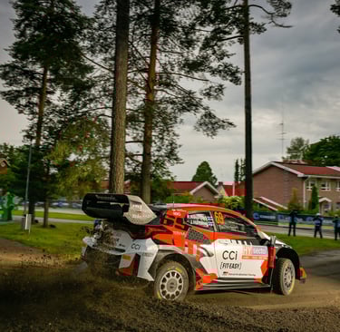Kalle Rovanpera Toyota WRC ralis