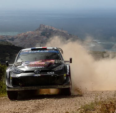 Sebastienas Ogier Toyota WRC
