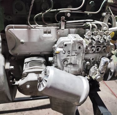 MB Trac Motor und Getriebe reinigen
