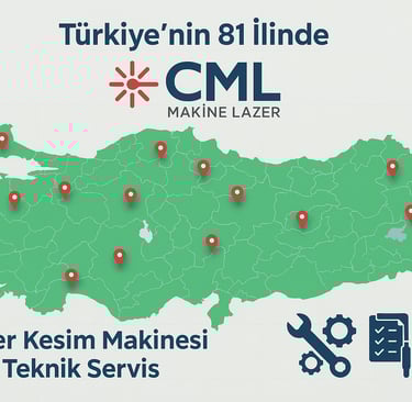 Lazer kesim makinesi teknik servis