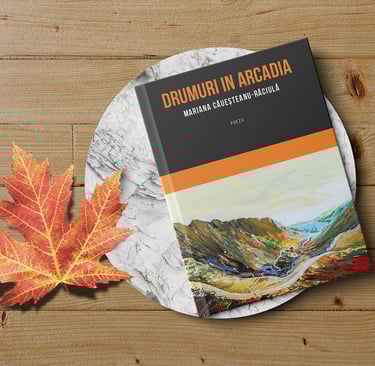 book cover and layout design for a poetry writer