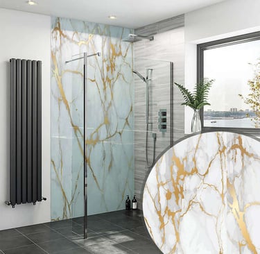 waterproof UV PVC marble wall panels for residential and commercial