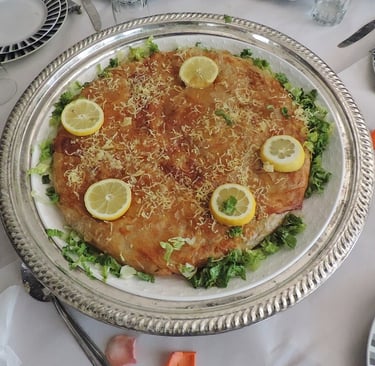 morocco gastronomy a plate of food with lemonade and lemonade