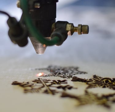 máquina de corte y grabado láser