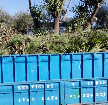 cubas para trabajos de Jardineria