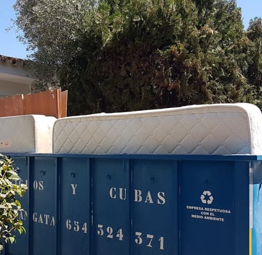 cubas para objetos voluminosos