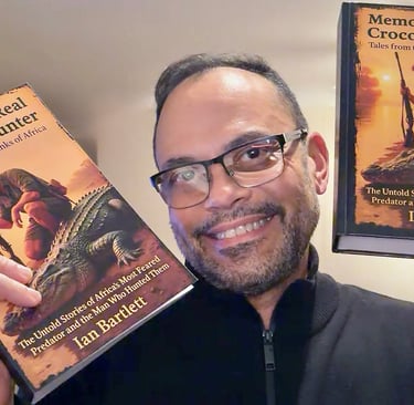 Ian Bartlett Professional Crocodile Hunter and author of Memoirs of a Real Crocodile Hnter