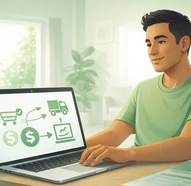 Cómo ganar dinero desde casa sin invertir en inventario en 2026