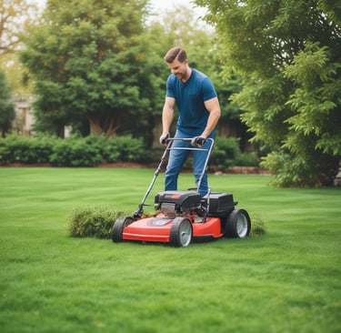 A vibrant and colorful watercolor palette sits on a stained surface, accompanied by a brush. Nearby, a piece of paper displays a gradient of bright colors blending smoothly from blue to purple to yellow.