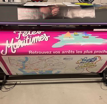 impression Ultra HD 8 couleurs Fêtes Maritimes Brest 2024