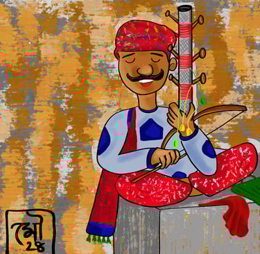 Character illustrations- Bandwala