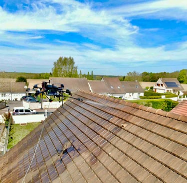 nettoyage toiture Servon