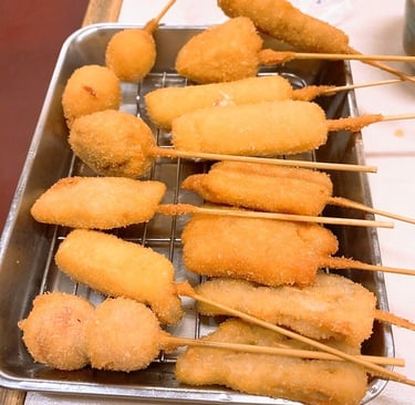 Kushikatsu: Deep-Fried Skewers