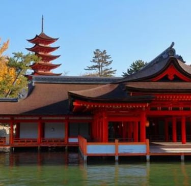 Itsukushima Shrine in Miyajima