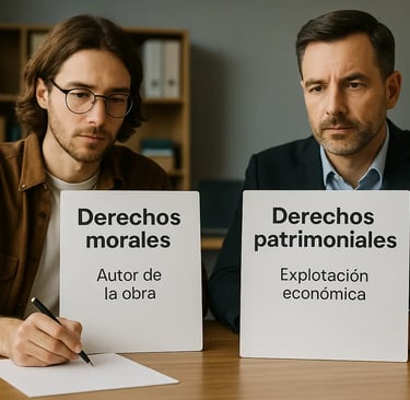 Obras protegidas: derechos morales y patriimoniales