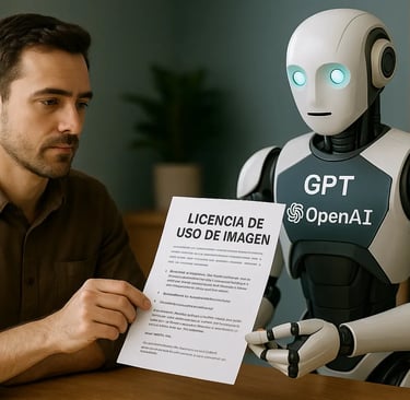 Licencia de uso de imagenes generadas con GPT