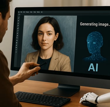 Colaboracion humana e IA para ceacion de imagenes