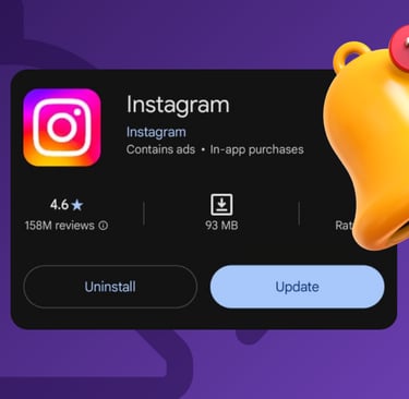Instagram is opening up to Google. search engine visibility beyond the app. by TwoZeroEight.com 208 twozeroeight.com