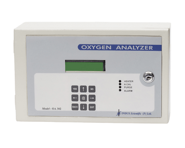 The OA302 is an Oxygen Analyzer which is used in conjunction with heated zirconia-based oxygen probe