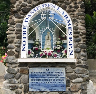 ND Larmes voyage france guadeloupe