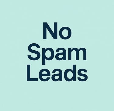 no spam leads