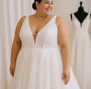 robe de mariée grande taille