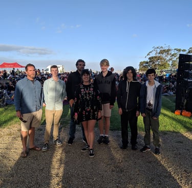 Award winning documentary film students from Onkaparinga Studio 20 at Fleurieu Film Festival 2019