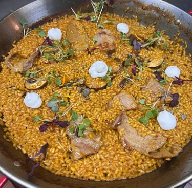 rice with iberian pork