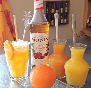 Le Corsica, cocktails sans alcdol à base de sirop de Chataigne