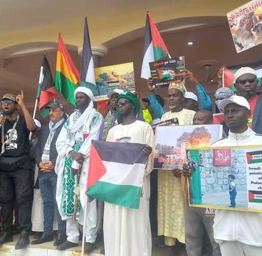 Gaza War: Palestinian Ambassador Overwhelmed by Support from Ghanaians