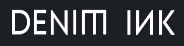 Denim Ink Lettering Logo