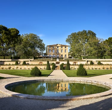 chateau de la gaude jardin seminaire aix en provence