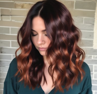 multicolored hair close up photography