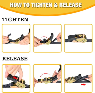 How to Thread a Ratchet Strap