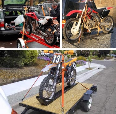 motorcycle tie down straps​