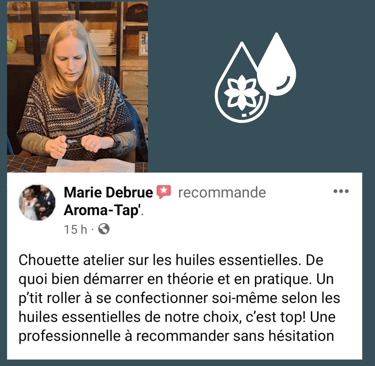 Avis ateliers huiles essentielles aromathérapie