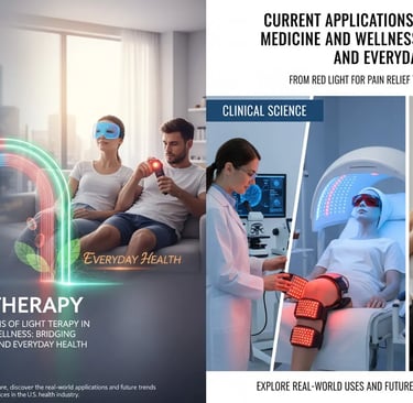 Current Applications of Light Therapy in Medicine and Wellness: Bridging Clinical Science and Everyd