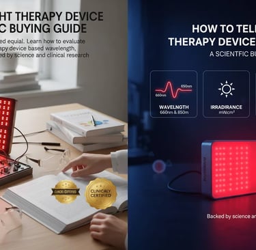 How to Tell If a Light Therapy Device Really Works: A Scientific Buying Guide
