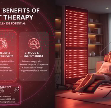Top Health Benefits of Red Light Therapy