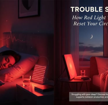 Trouble Sleeping? How Red Light Therapy Helps Reset Your Circadian Rhythm