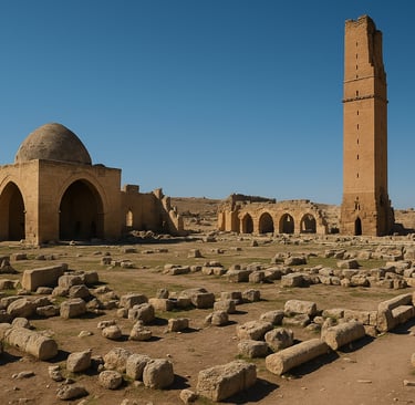 Harran Üniversitesi ve Harran Ulu Camii Kalıntıları