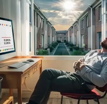 Homme arnaqué par un vendeur de rêves