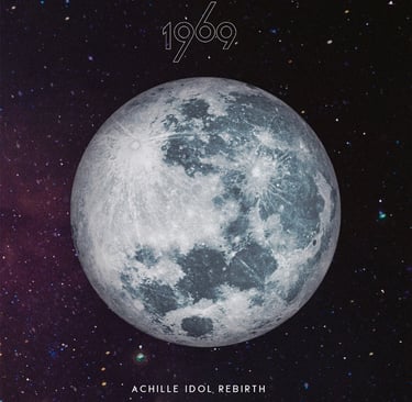 ACHILLE IDOL REBIRT - 1969 - OFFICLA COVER ALBUM VINILE