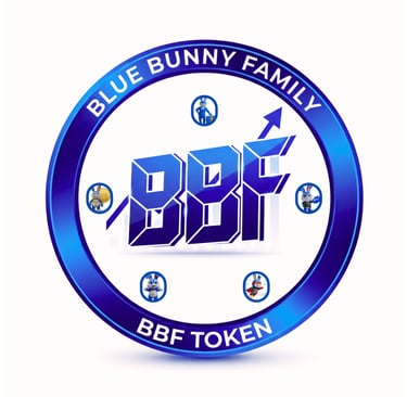 Blue Bunny Family Token