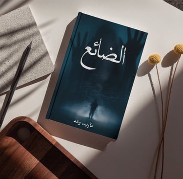 كيف بدأت رواية الضائع: من فكرة إلى كتاب مطبوع