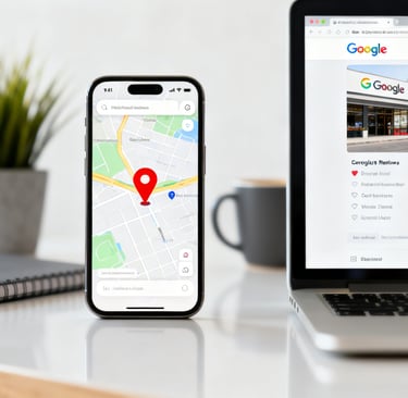 Imagem do meu negócio no google maps