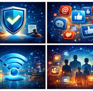 Redes sociais, apps, jogos online