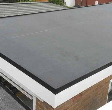 Flat roof sample
