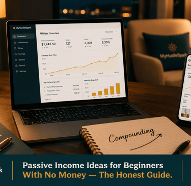 passive income ideas for beginners with no money 