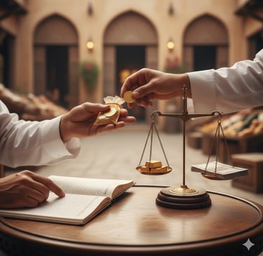 Jual beli emas syariah